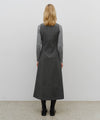 Marithé François Girbaud Women's Sleeveless Long Dress Charcoal