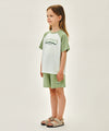 Marithé François Girbaud Kids Raglan Tee + Shorts Set-Up