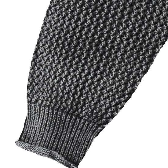 Mahagrid Pigment Mesh Zip Up Knit