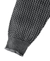 Mahagrid Pigment Mesh Zip Up Knit