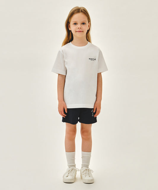 Marithé François Girbaud Kids Boat Tee + Woven Pants Set-Up