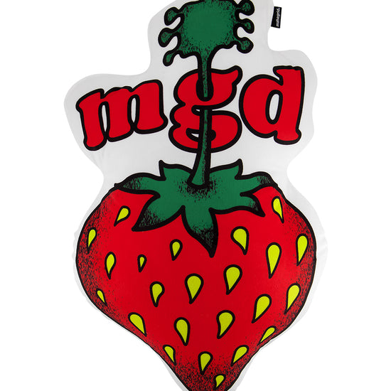 Mahagrid Strawberry Cushion [White]
