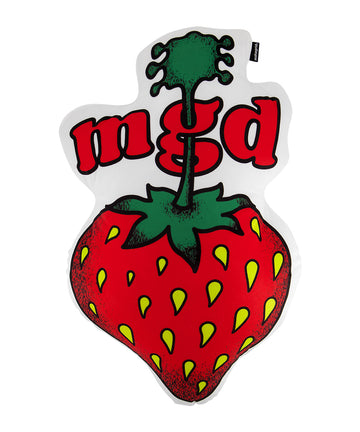 Mahagrid Strawberry Cushion [White]