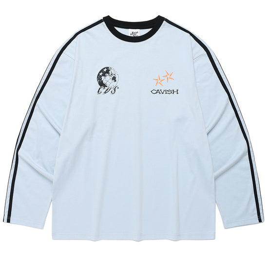 Cavish GLOBE FOOTBALL LONG SLEEVE TEE