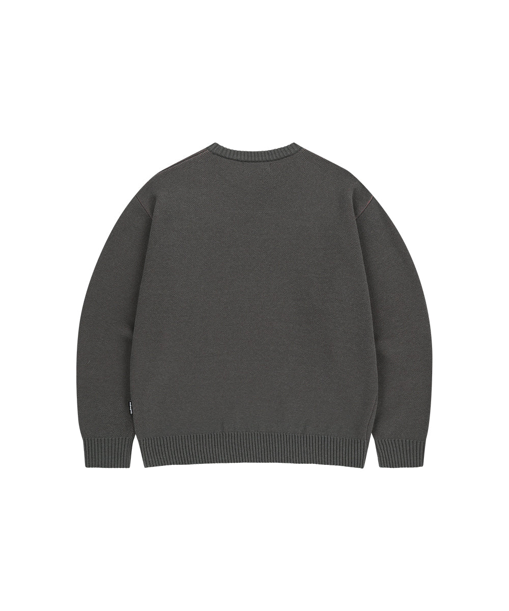 Mahagrid Strange Puppy Knit Sweater