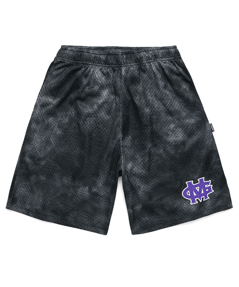 Mahagrid Water Dyed Mesh Short