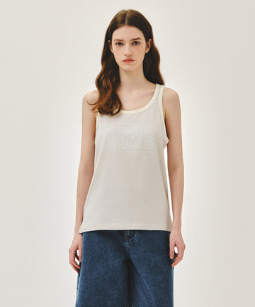 Marithé François Girbaud SHADOW CLASSIC LOGO SLEEVELESS
