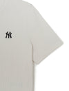 MLB Women's Vintage Slim Henley Neck T-shirt