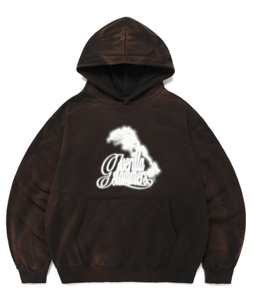 Cavish DYED ROCHA HOODIE [BLACK]
