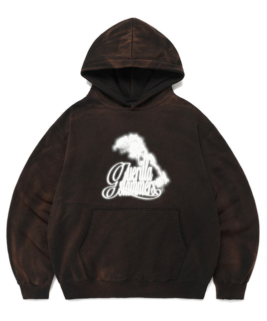 Cavish DYED ROCHA HOODIE [BLACK]