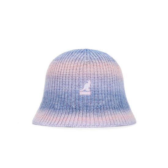 Kangol Stripe Knit Bucket Hat 3723 Pink Multi