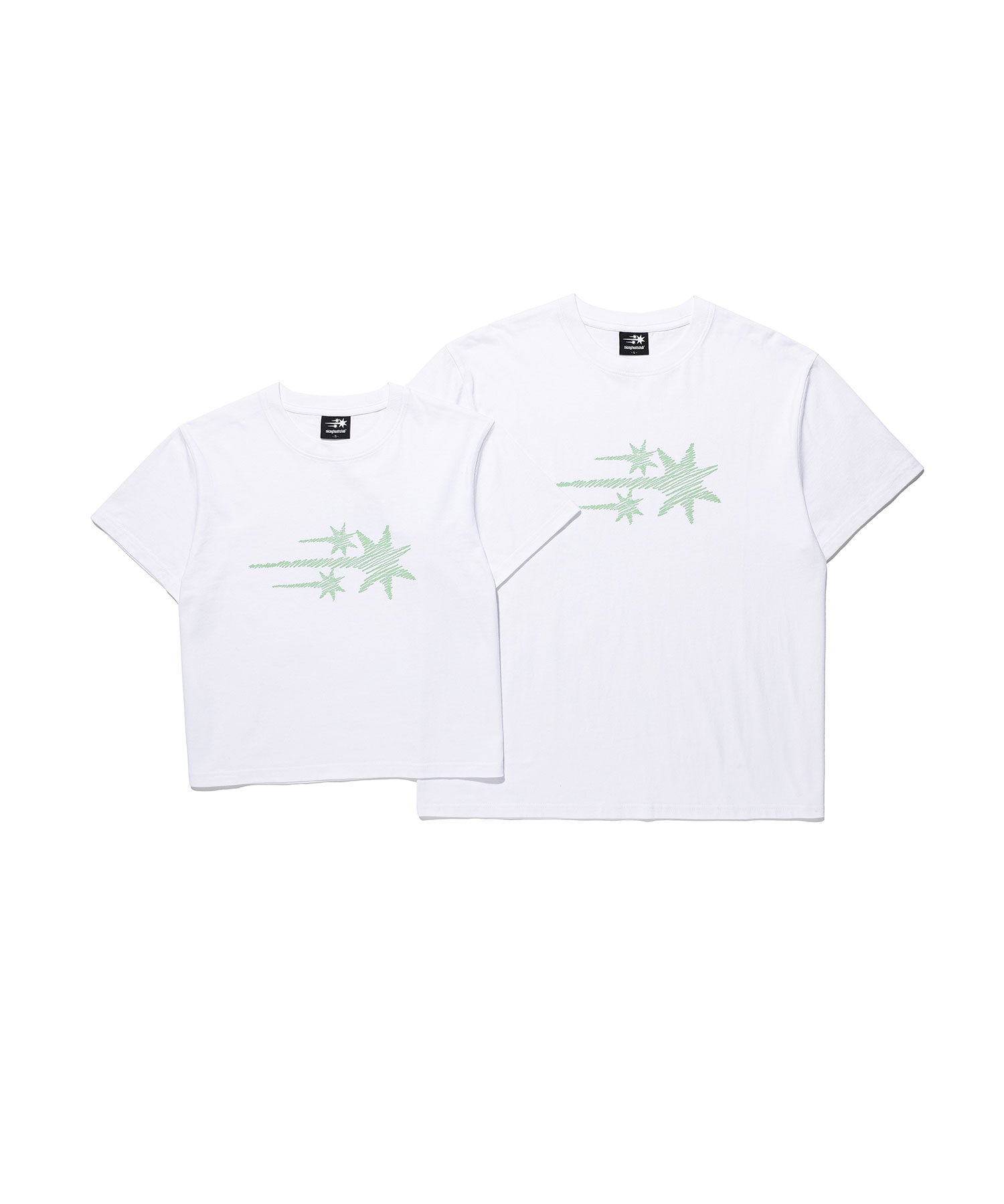 Nice Ghost Club Sketch 3Star Basic Tee [White]