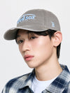 MLB Vintage Damage Curve Logo Unstructured Ballcap