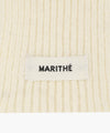 Marithé François Girbaud Regular Logo Muffler & Glove