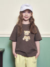 ADLV Kids Block Bear Short Sleeve T-Shirt