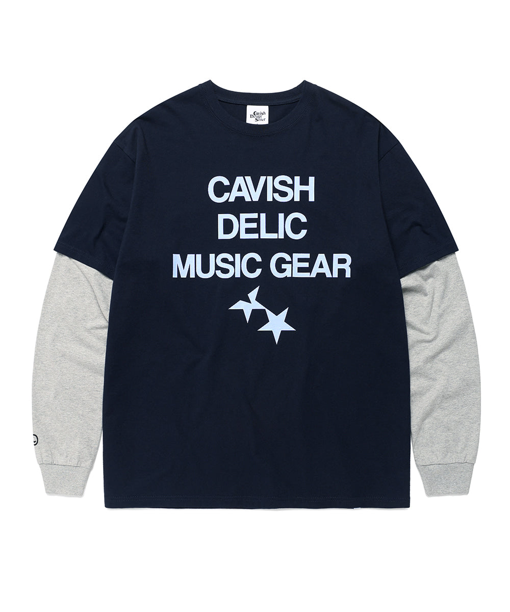 Cavish DELIC LAYERED LONG SLEEVE TEE