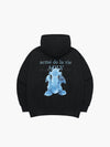ADLV Fuzzy Dragon Artwork Hoodie