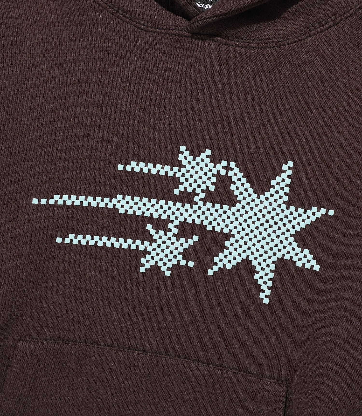 Nice Ghost Club Mosaic 3Star Crop Hoodie