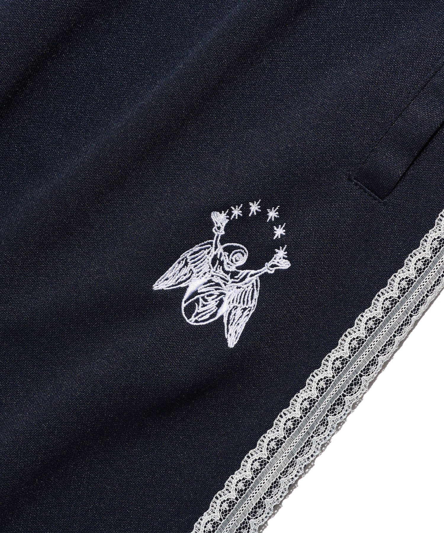 Nice Ghost Club Glory Balloon Lace Track Jersey Skirt