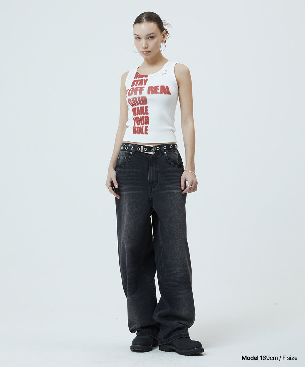 Mahagrid Rise Crack Tank Top