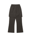 Nice Ghost Club Logo Sweat Layered Pants
