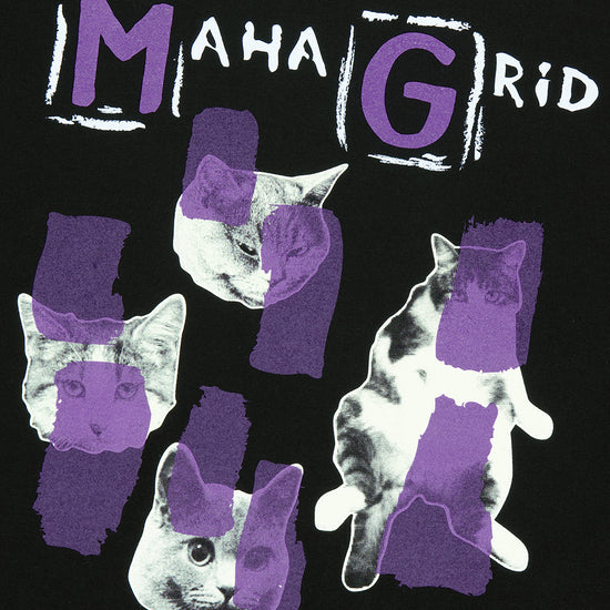 Mahagrid Cat Dream Tee [Black]