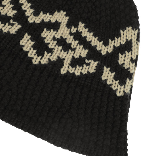 Mahagrid M Logo Knit Bucket Hat