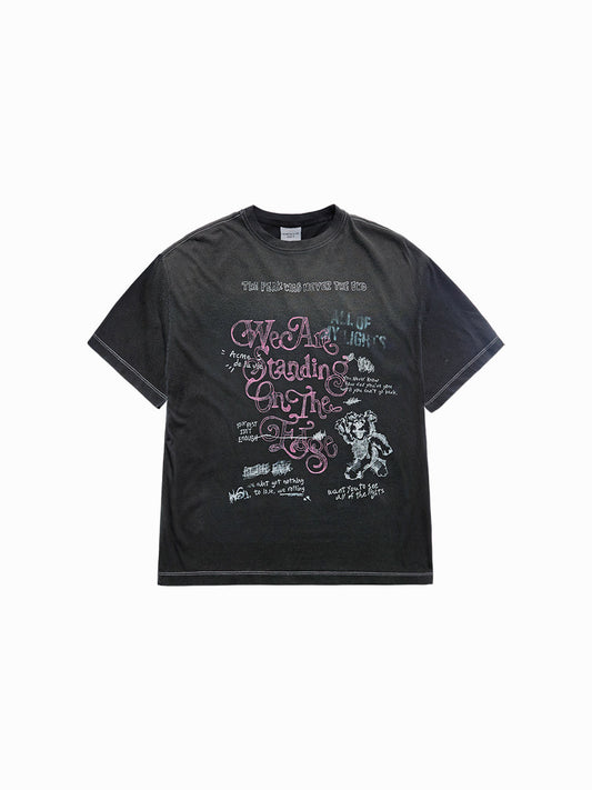 ADLV Garment Dyed Short Sleeve T-Shirt