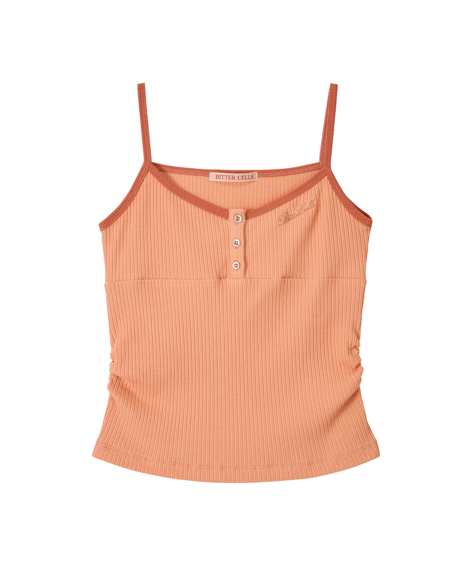 Bitter Cells V Neck Shirring Sleeveless