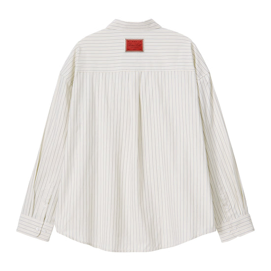 Bitter Cells Oversized Sasha Stripe Shirt