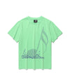 Nice Ghost Club X Jimmizo Music Note Tee in Yellow Green