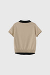 General Idea WOMAN Layered Essential Half Pullover