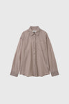 General Idea WOMAN Summer Wrinkle Sheer Shirt