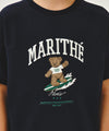 Marithé François Girbaud Kids Raglan Half Sweat Set-Up