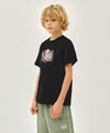 Marithé François Girbaud Kids Marine Bear Classic Logo Tee