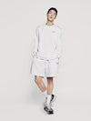 ADLV Basic Logo Needlework Long Sleeve T-Shirt