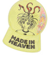 Nice Ghost Club Ghost Angel Snowball Key Chain [Yellow]
