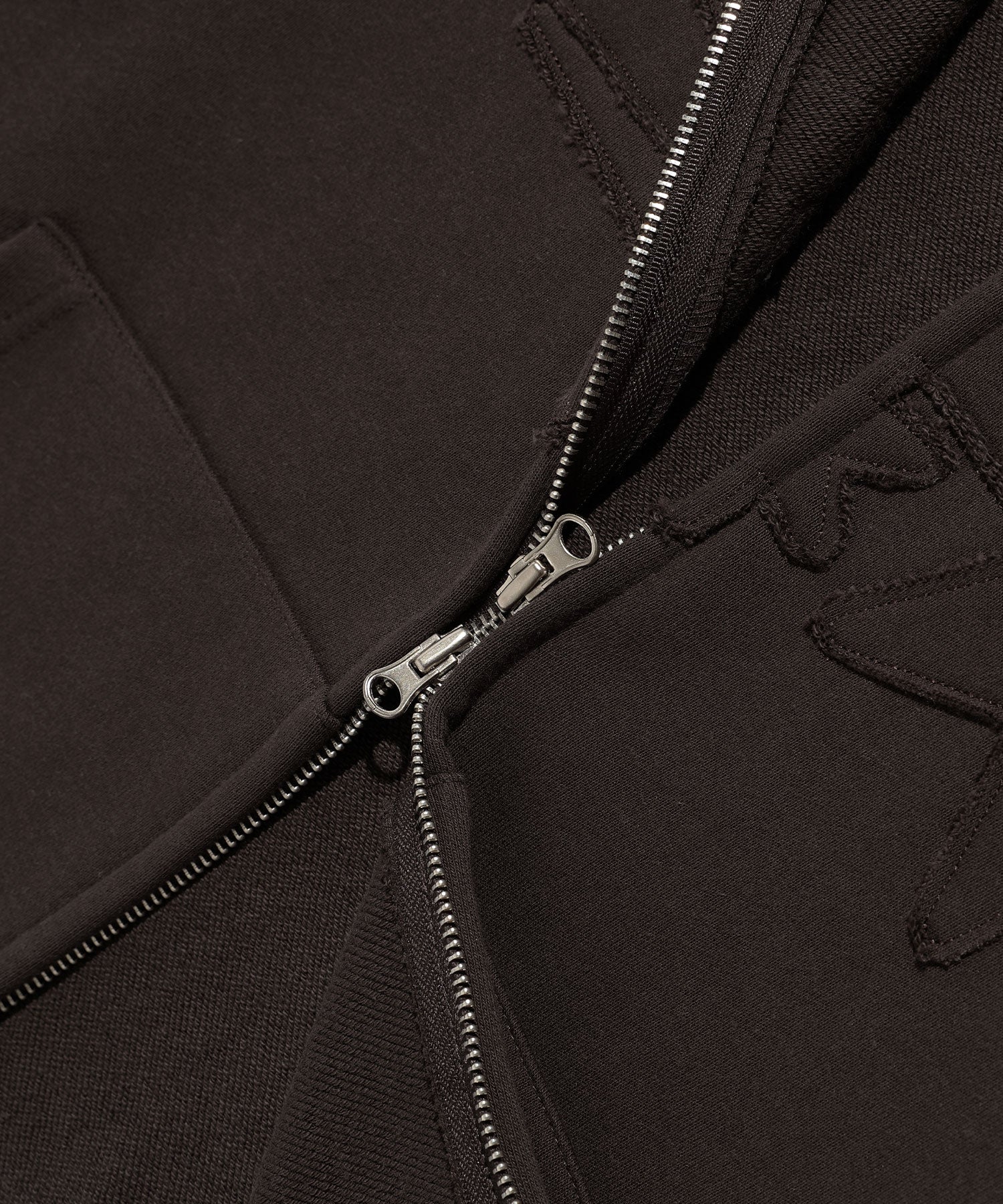 Nice Ghost Club 3Star Logo Zip Hoodie