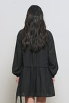 General Idea WOMAN Pintuck Low-Rise Dress