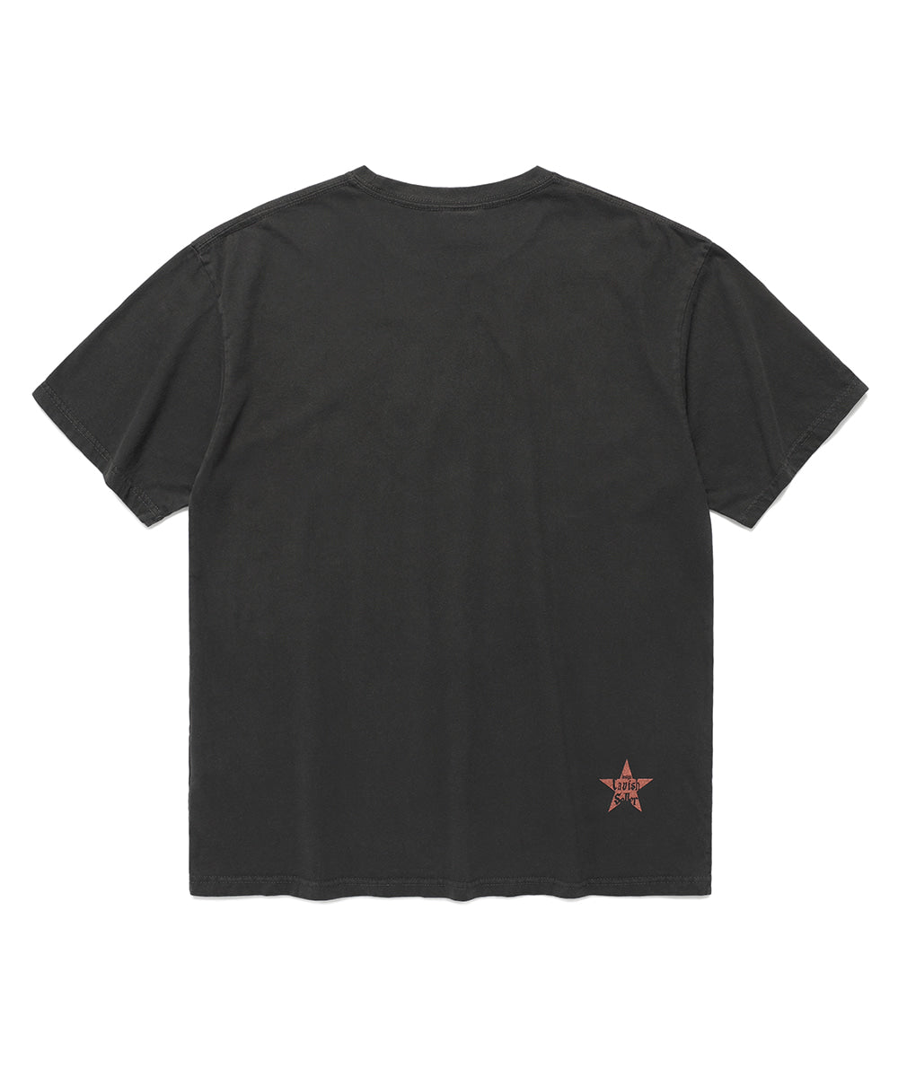Cavish Pigment Blues Band Short Sleeve Tee