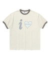 Cavish I LOVE MUSIC RINGER SHORT SLEEVE TEE