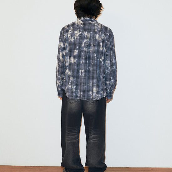 Mahagrid Overdyed Check Shirt