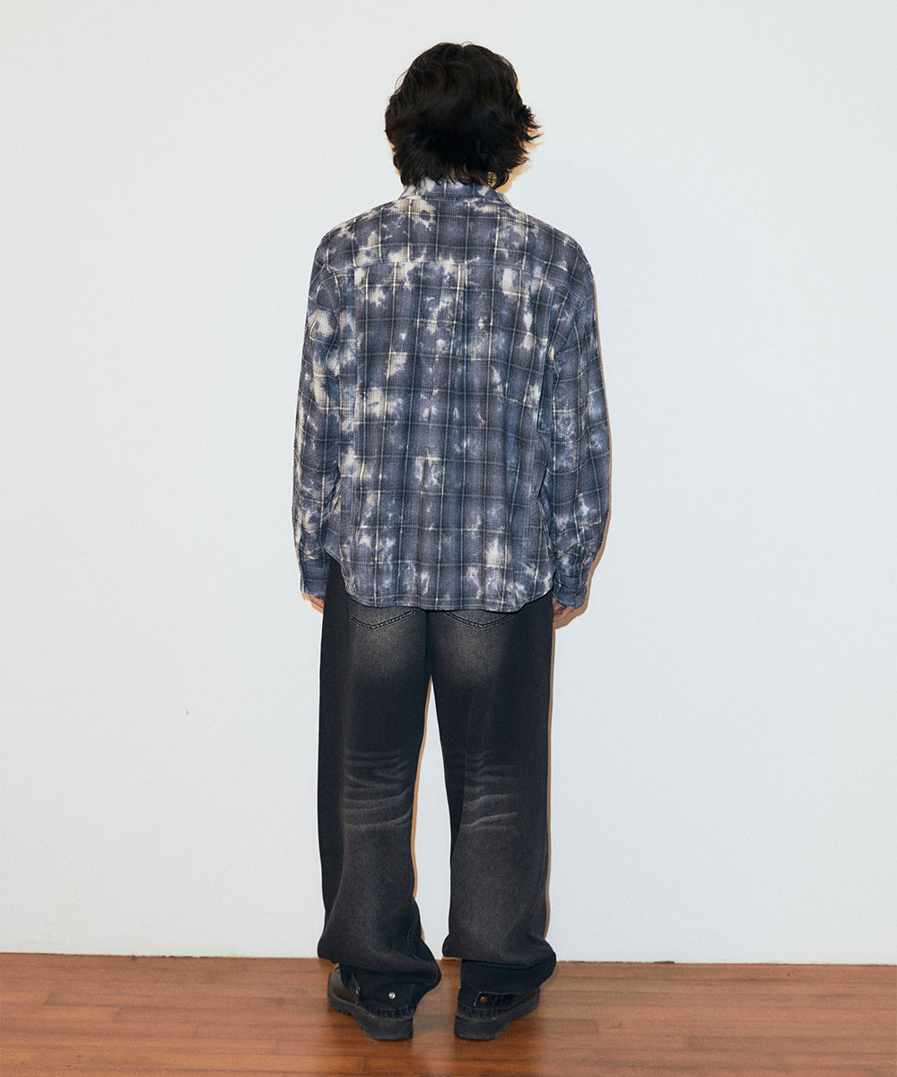 Mahagrid Overdyed Check Shirt