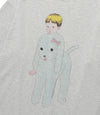 Nice Ghost Club Gakiya Isamu Stripe Big Big Long Sleeve Tee [Grey]