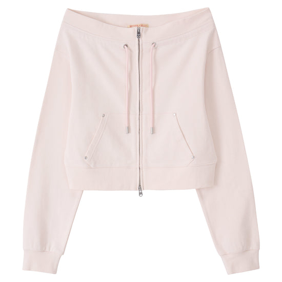 Bitter Cells Vera Off Shoulder Zip Up