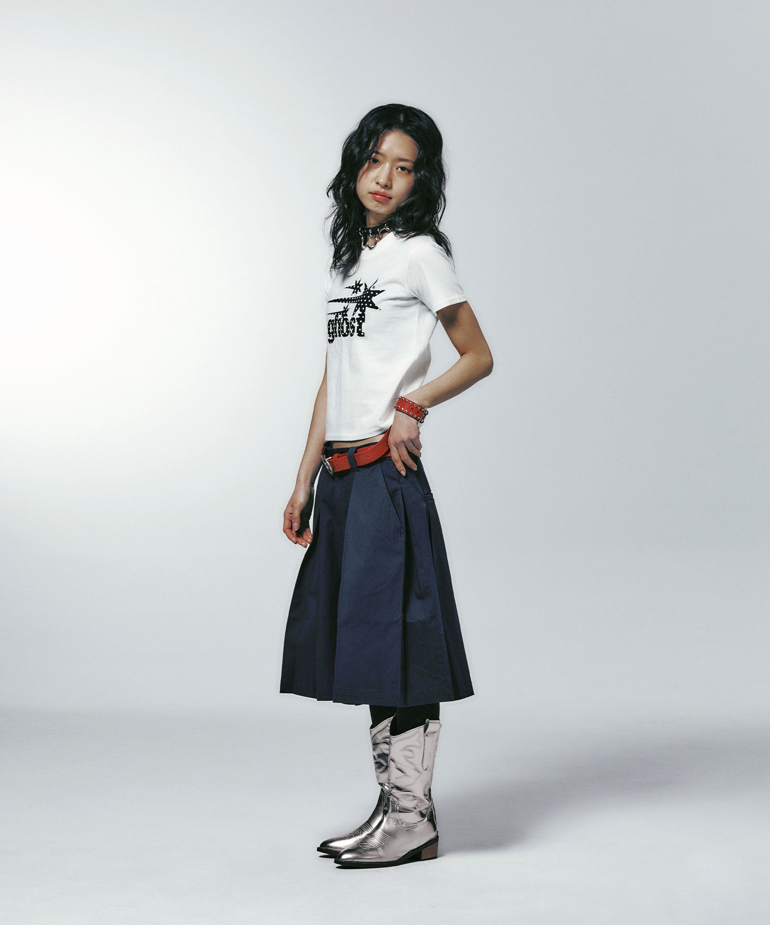 Nice Ghost Club Dot Symbol Mini Tee