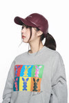 ADLV Vegan Leather Ball Cap