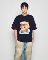 ADLV AC Bear Baby Face Tiara Short Sleeve T-Shirt