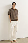 General Idea MAN Stripe Half Collar Knit