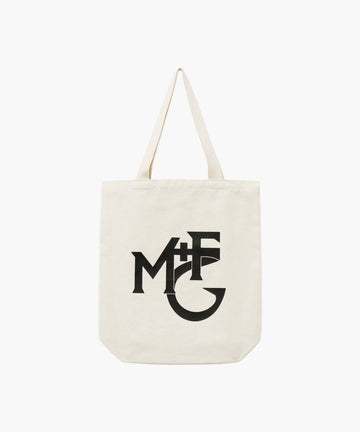 Marithé François Girbaud MONOGRAMME M+FG ECO BAG natural